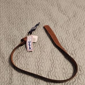 Brown Leather Belt